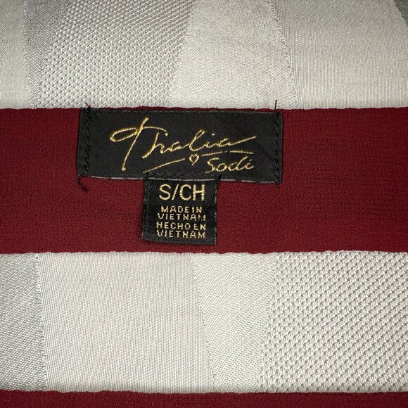 Thalia Sodi, formal chiffon tank, Sz Small - Picture 8 of 9